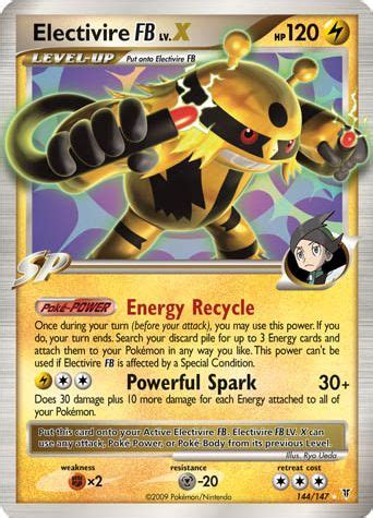 Pokémon TCG Electivire [FB] LV.X Supreme Victors 144/147 